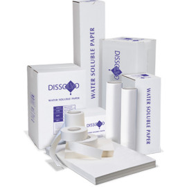 GIẤY TỰ TAN DISSOLVO VÀ BĂNG KEO